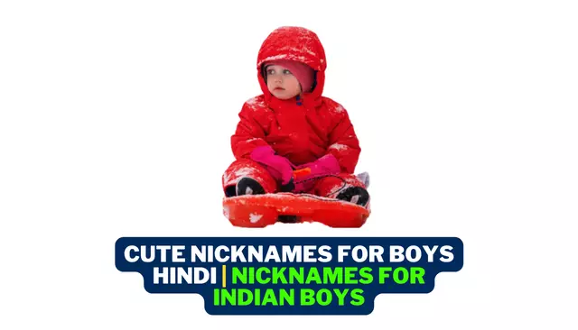 Cute Nicknames For Boys Hindi | Nicknames for Indian boys