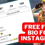 200+ Free Fire Bio for Instagram (2023)